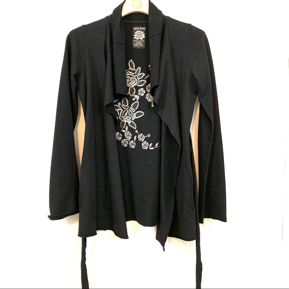 Lucky Brand Suitable For Framing Cardigan